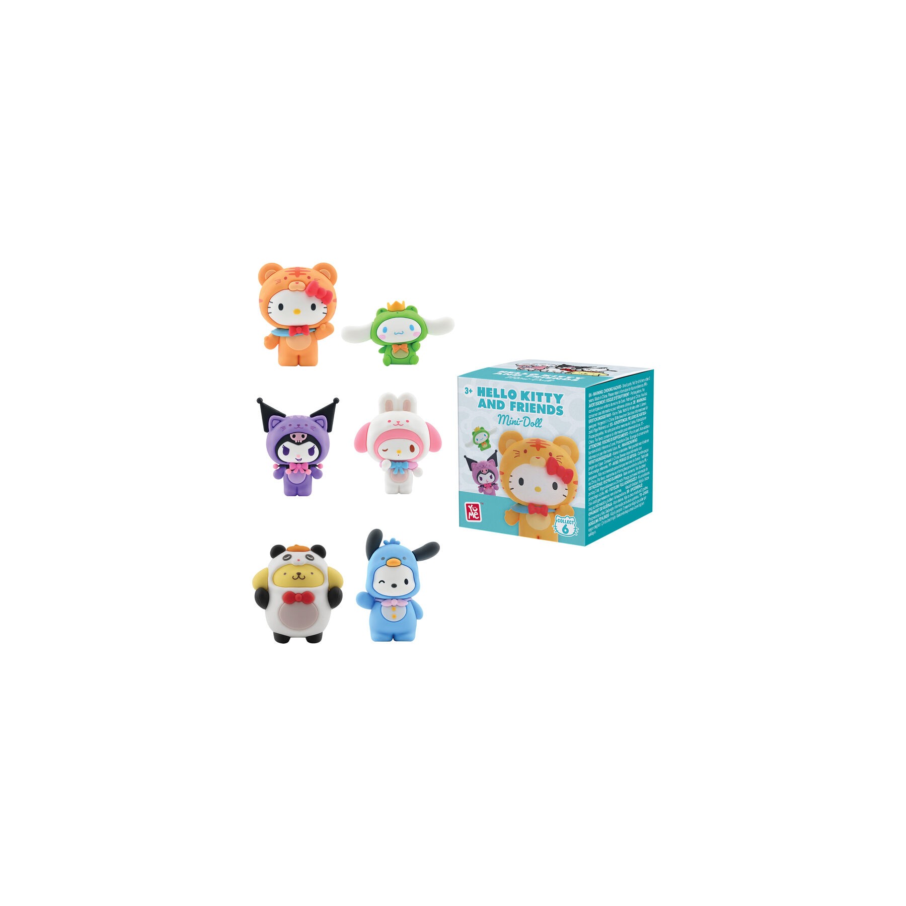 Figura sorpresa Forest Friends Hello Kitty and Friends 3cm surtido