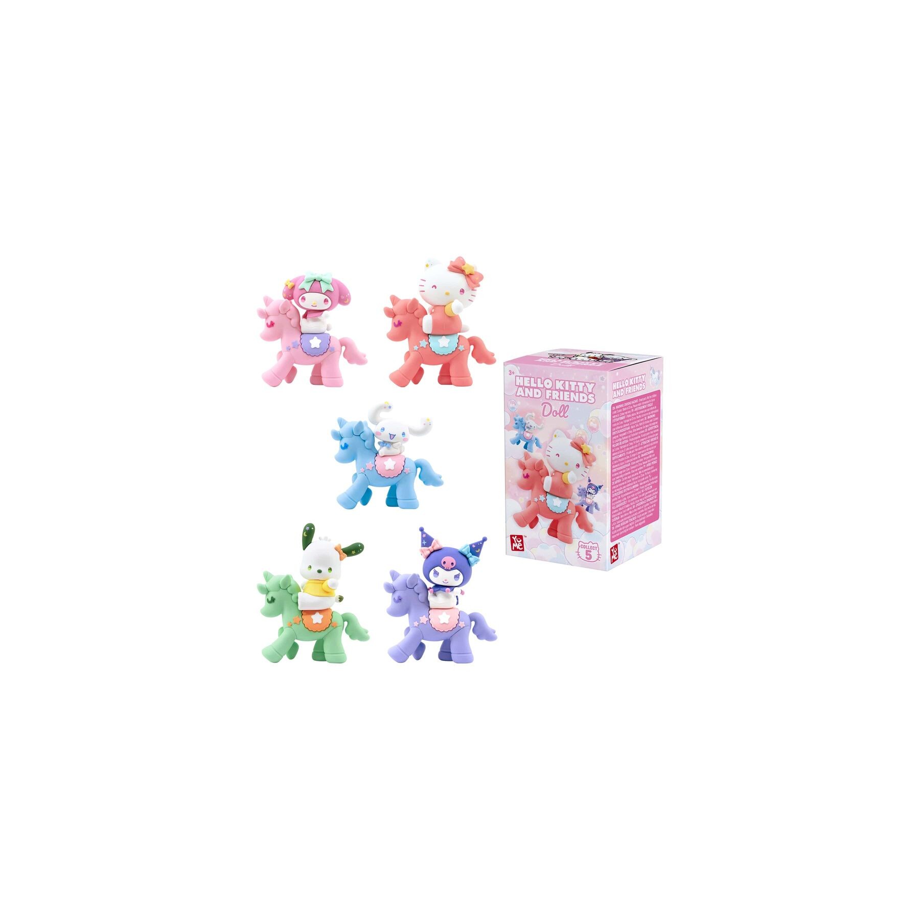 Figura sorpresa Unicorn Hello Kitty and Friends 5