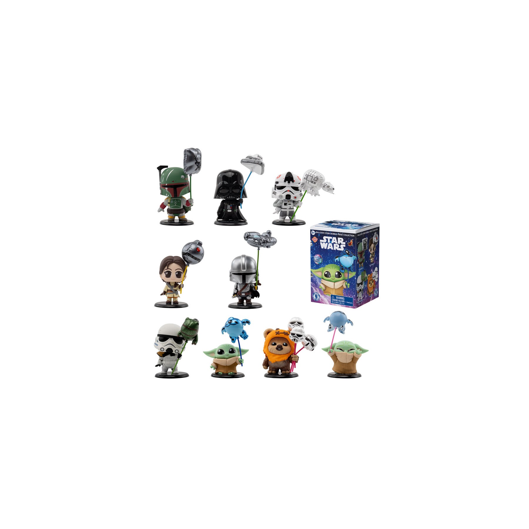 Figura sorpresa Cosbi Balloon Star Wars surtido