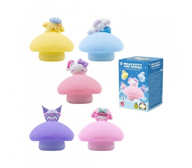Figura sorpresa Luz Nocturna Little Mushroom Hello Kitty and Friends 6