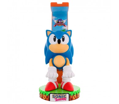 Cable Guy Deluxe soporte sujecion figura Sonic the Hedgehog 20cm