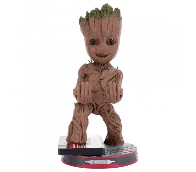 Cable Guy soporte sujecion Smiley Groot Guardianes de la Galaxia Marvel 20cm