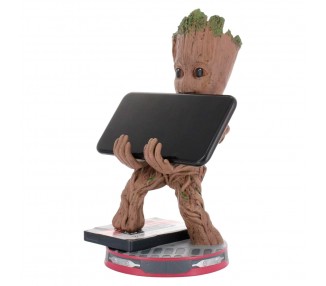 Cable Guy soporte sujecion Smiley Groot Guardianes de la Galaxia Marvel 20cm