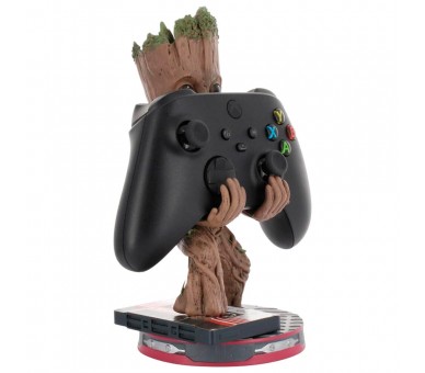 Cable Guy soporte sujecion Smiley Groot Guardianes de la Galaxia Marvel 20cm