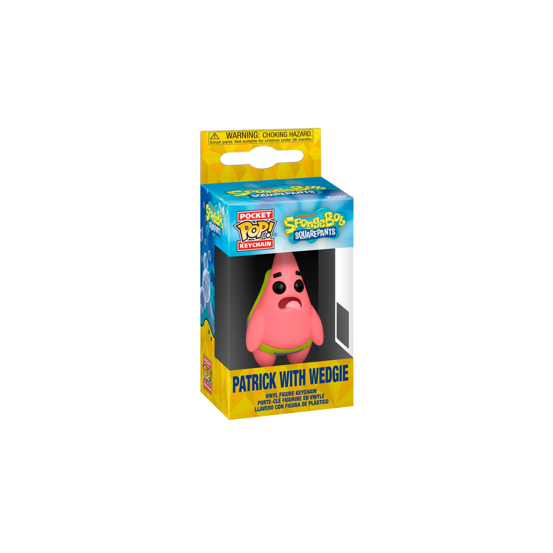 Llavero Pocket POP Bob Esponja Squrepants Patrick with Wedgie