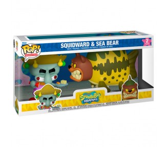 Blister 2 figuras POP Bob Esponja SquarePants Squidward & Sea Bear