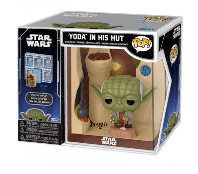 Figura POP Nooks Star Wars Yoda in His Hut