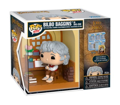 Figura POP Nooks El Señor de los Anillos Bilbo Baggins in Bag-End