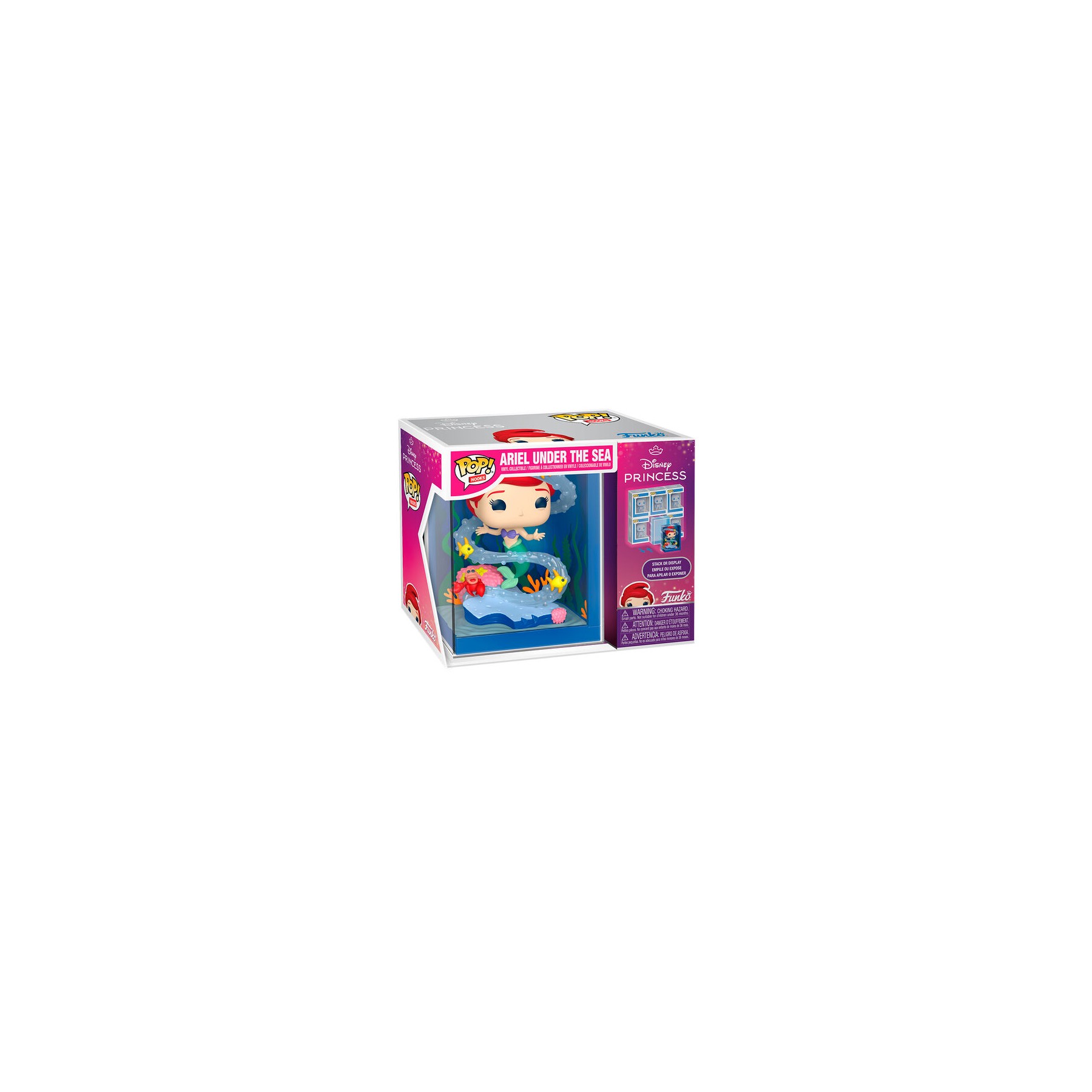 Figura POP Nooks Disney Princesas Ariel Under the Sea