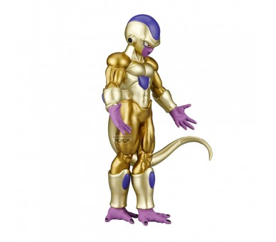 Figura Golden Frieza Solid Edge Works Dragon Ball Super 17cm
