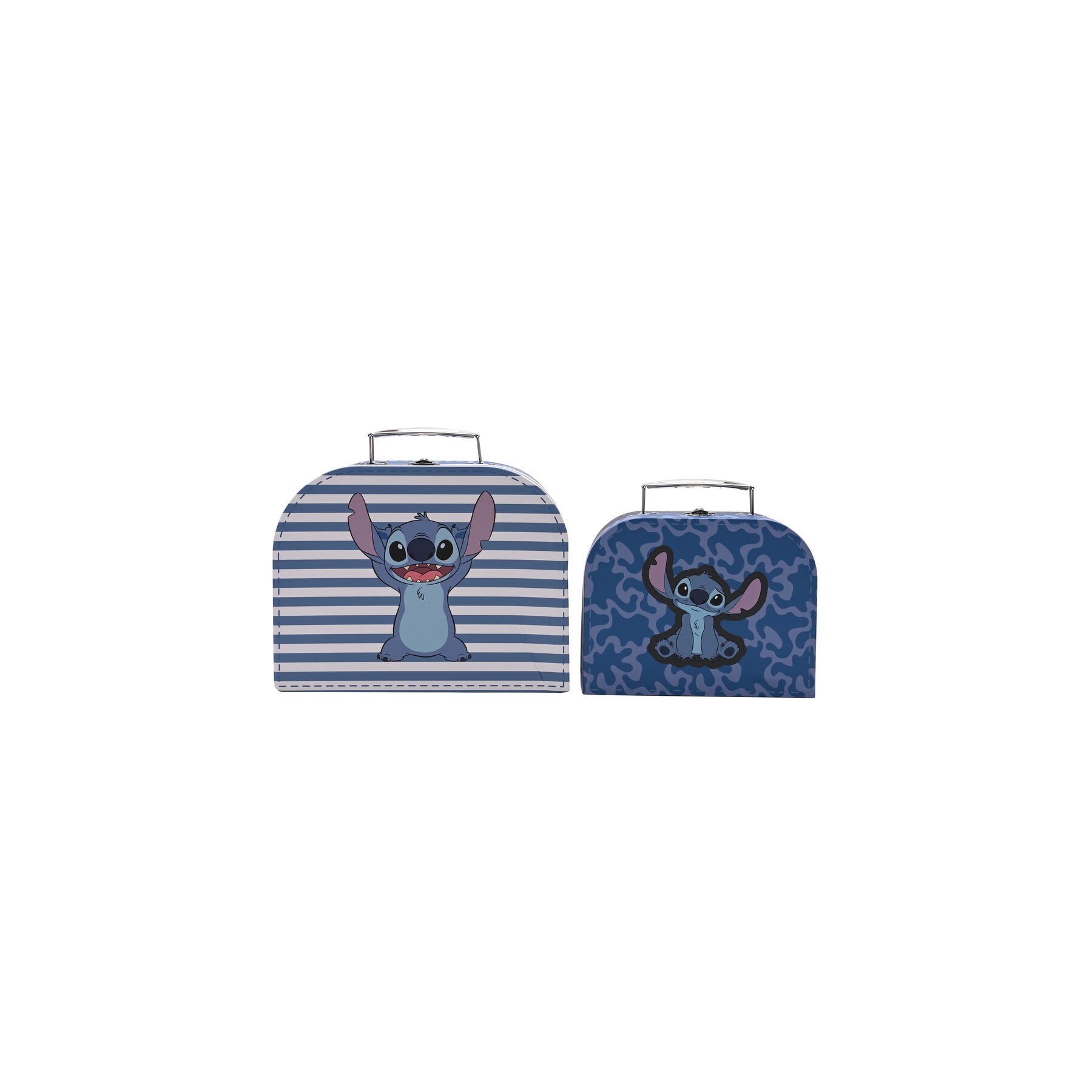 Set 2 cajas almacenamiento Stitch Disney