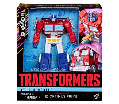 Figura Optimus Prime One Shall Stand Studio Series Transformers The Movie 18cm