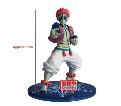 Figura Akaza Vibration Star Demon Slayer Kimetsu no Yaiba 15cm
