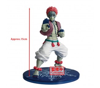 Figura Akaza Vibration Star Demon Slayer Kimetsu no Yaiba 15cm
