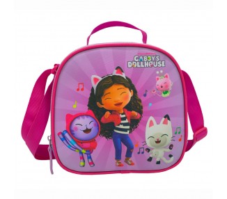 Set Trolley + portatodo + bolsa portameriendas La Casa de Muñecas de Gabby
