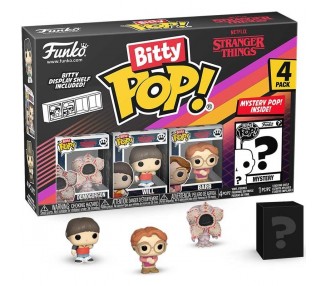 Blister 4 figuras Bitty POP Stranger Things surtido