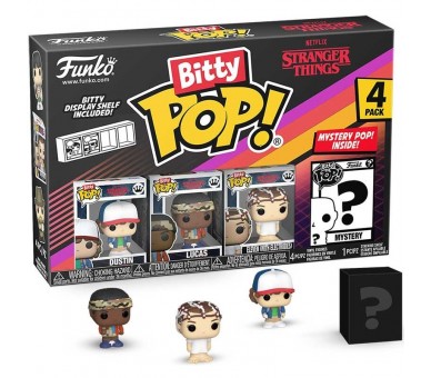 Blister 4 figuras Bitty POP Stranger Things surtido