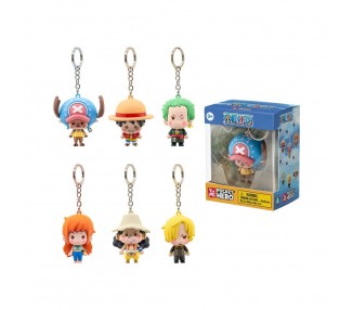 Llavero figura One Piece surtido