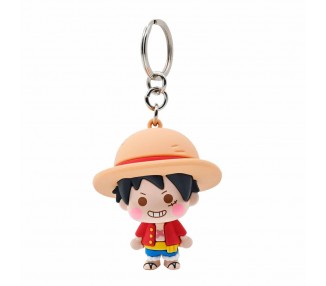Llavero figura sorpresa One Piece surtido