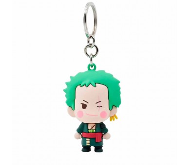 Llavero figura sorpresa One Piece surtido