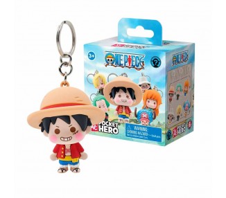 Llavero figura sorpresa One Piece surtido