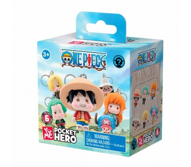 Llavero figura sorpresa One Piece surtido