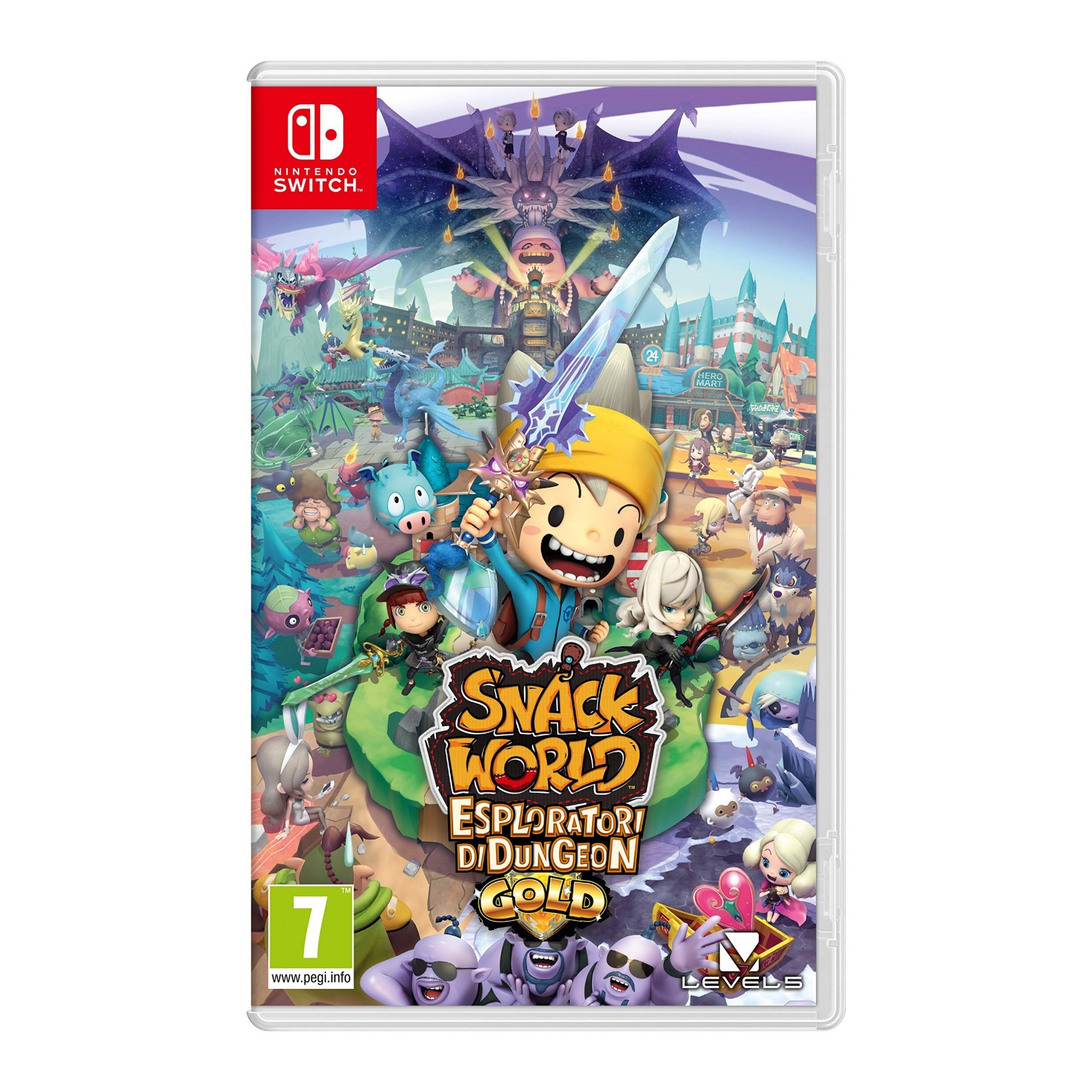 Snack World: Esploratori di Dungeon Juego para Consola Nintendo Switch