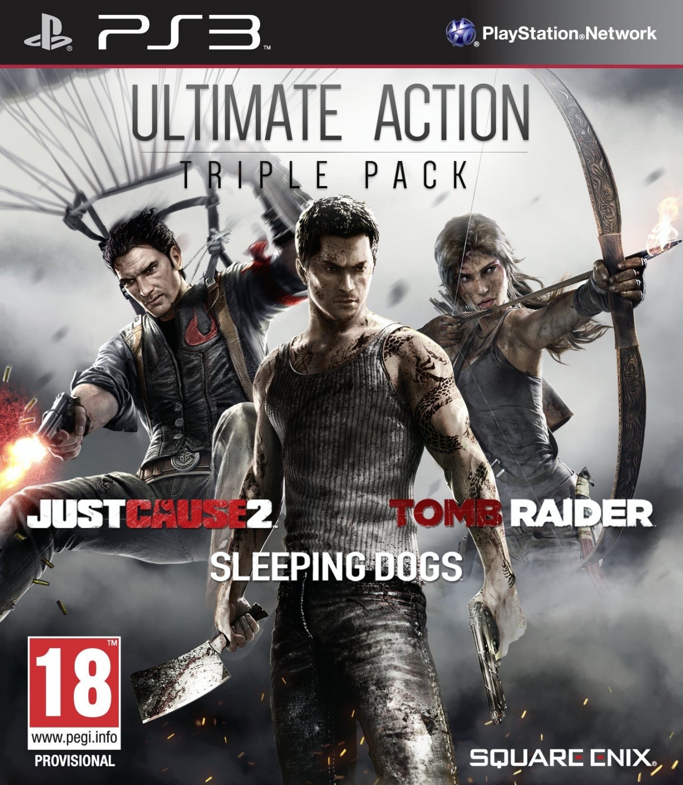 Just Cause 2, Sleeping Dogs & Tomb Raider Bundle