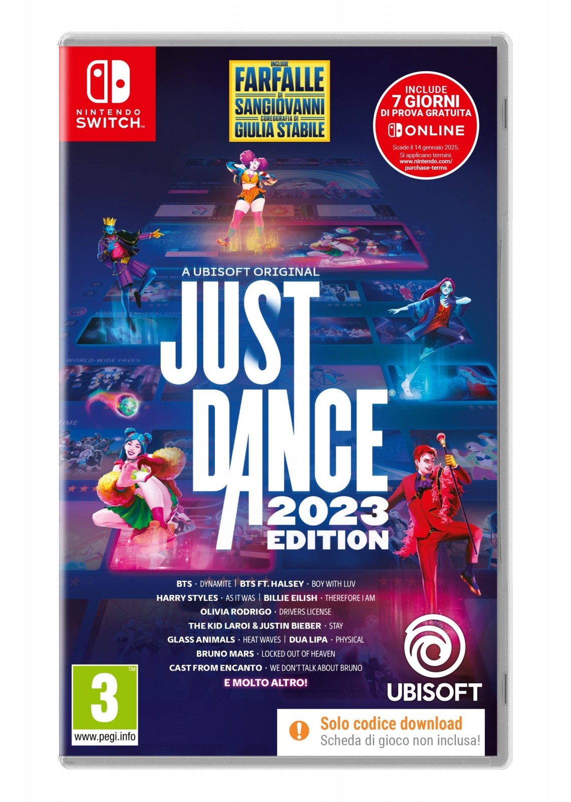 Just Dance 2023 Juego Digital para Consola Nintendo Switch PAL IT