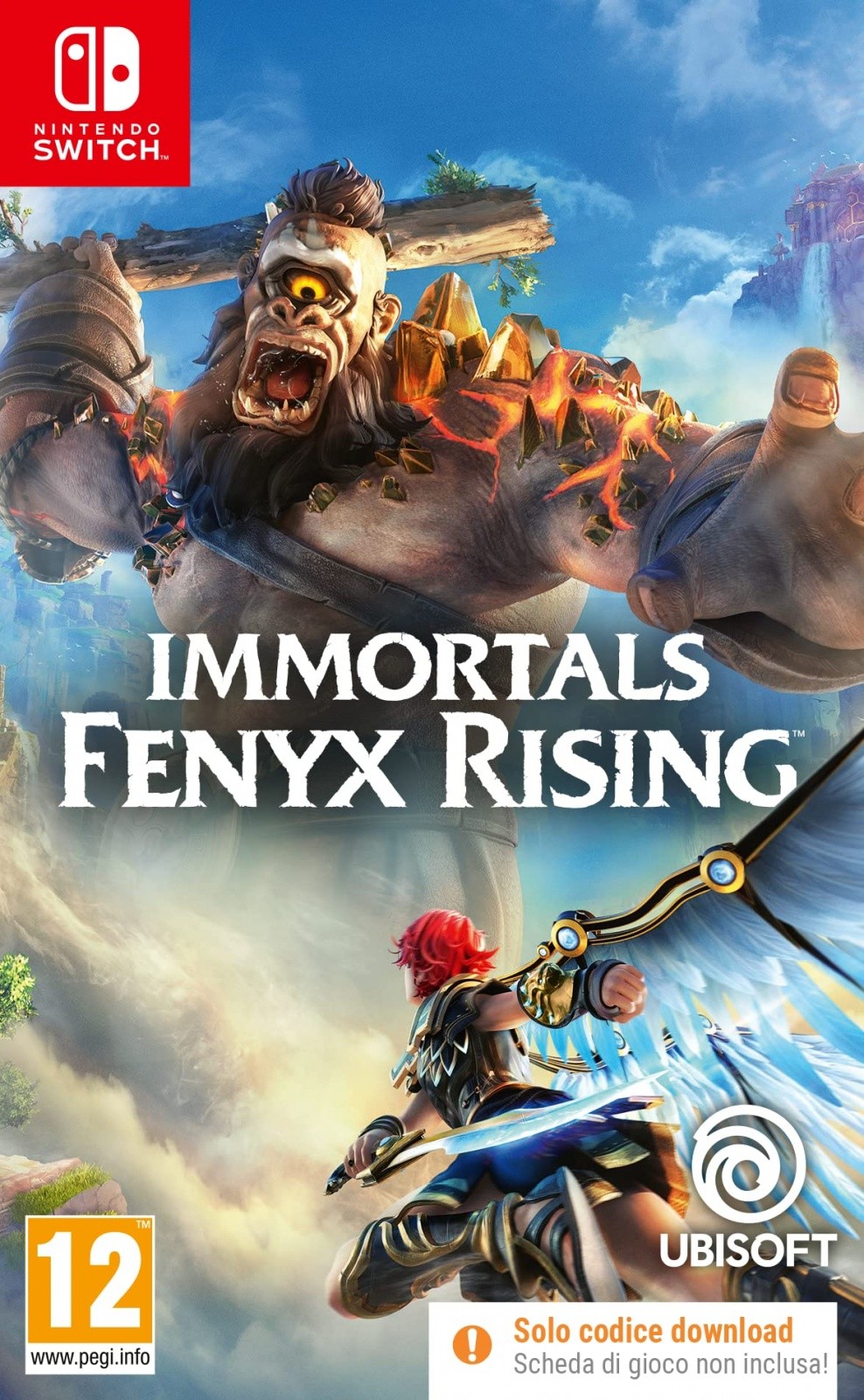 Immortals Fenyx Rising Juego Digital para Consola Nintendo Switch PAL IT