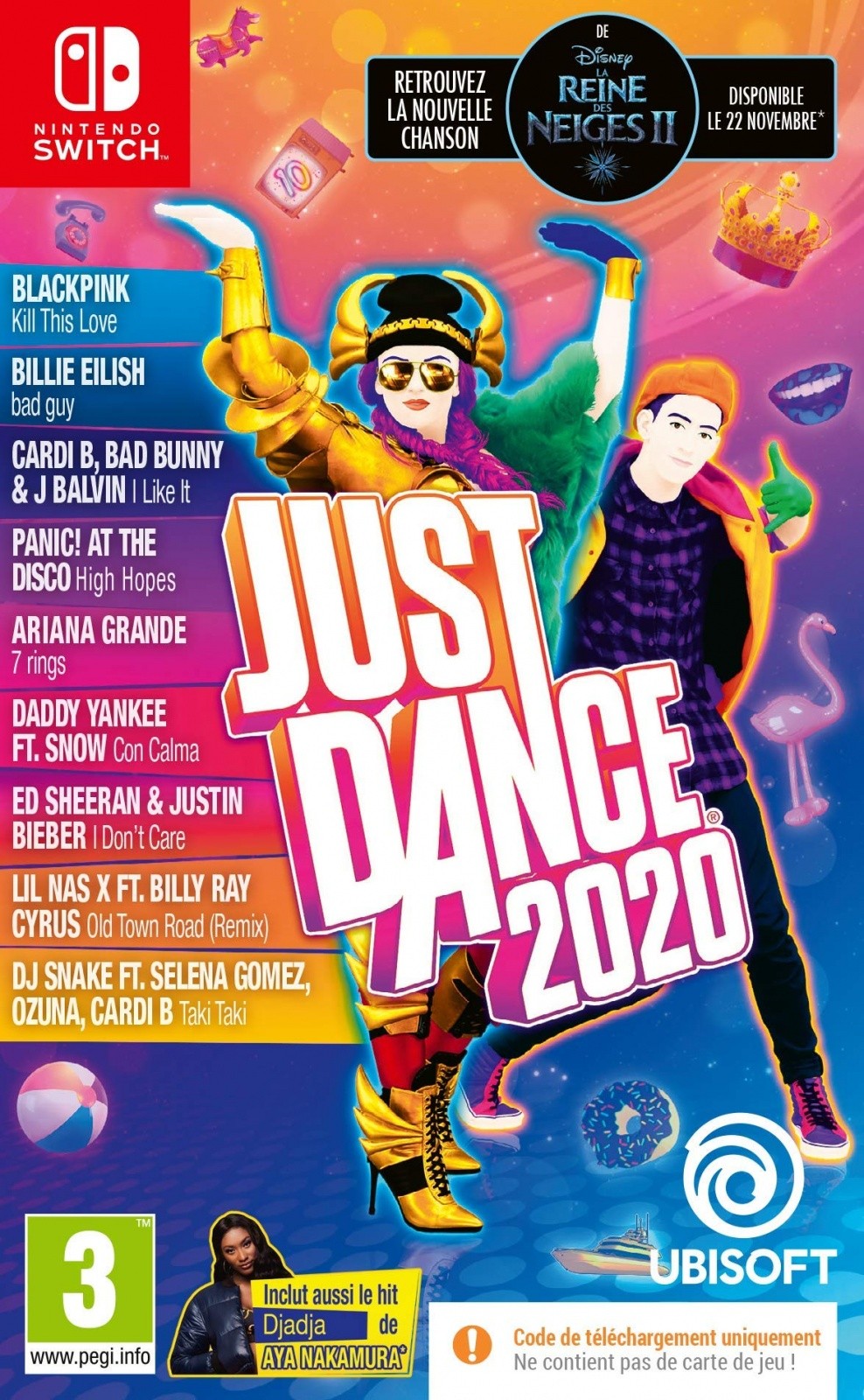 Just Dance 2020 Juego Digital para Consola Nintendo Switch PAL FR