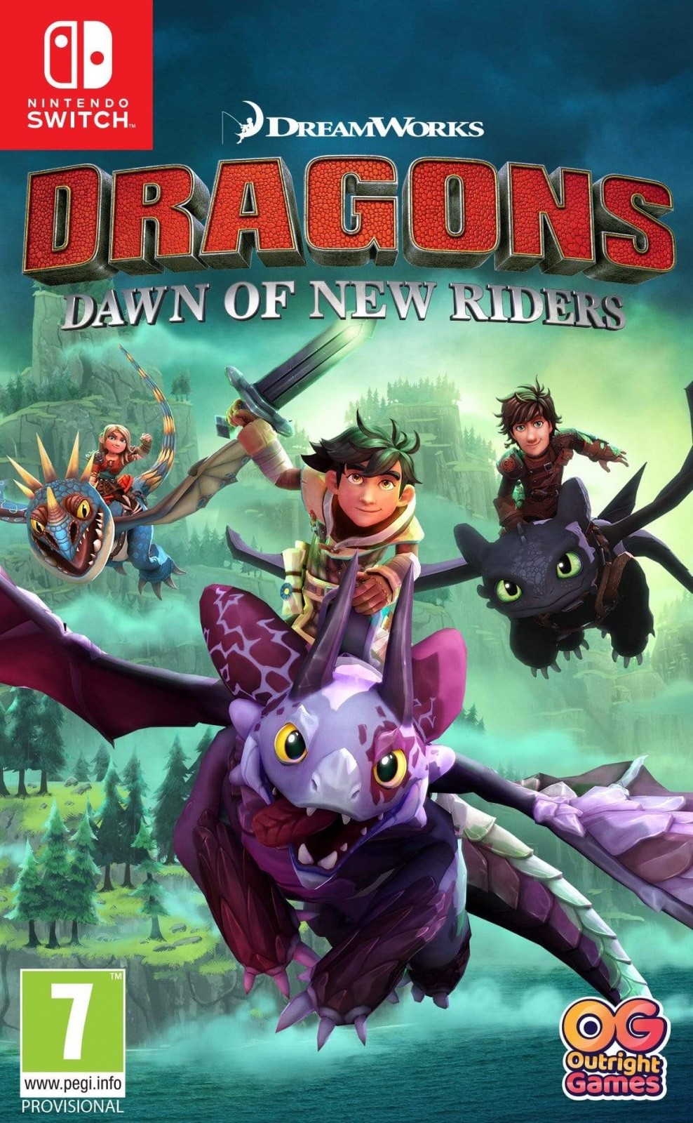Dreamworks Dragons Dawn of New Riders Juego para Consola Nintendo Switch