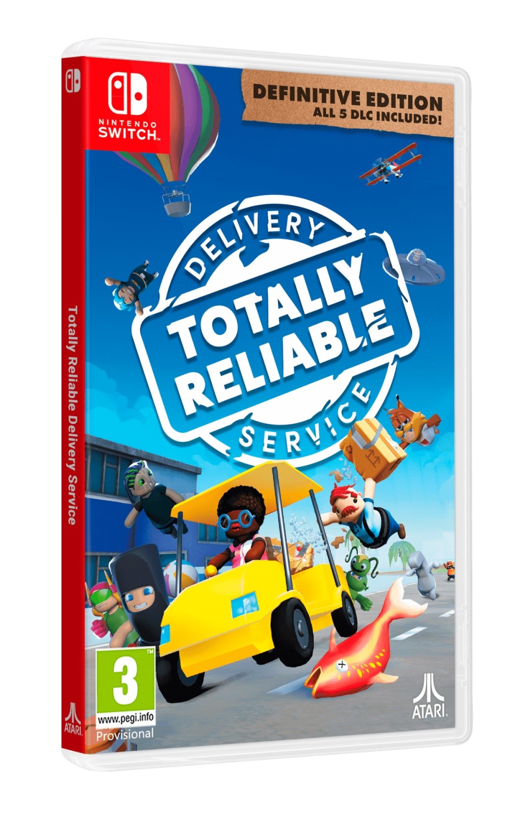 Totally Reliable Delivery Service Definitive Edition Juego Fisico para Consola Nintendo Switch
