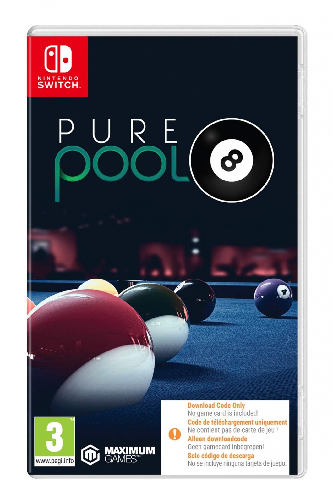 Pure Pool (DIGITAL), Juego para Consola Nintendo Switch [PAL ESPAÑA]