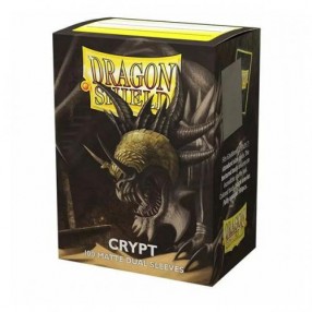 100 Sleeves ST Size Matte Dual Crypt Neonen Dragon Shield