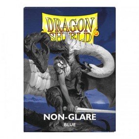 100 Bustine Standard Non Glare Blue Matte Dragon Shield
