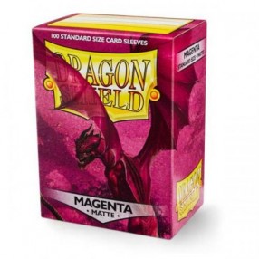 100 Bustine Standard Matte Magenta Dragon Shield