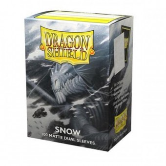 100 Bustine ST Dual Matte Snow Nirin Dragon Shield