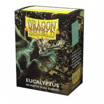 100 Buste ST Dual Matte Eucalyptus Lehel Dragon Shield