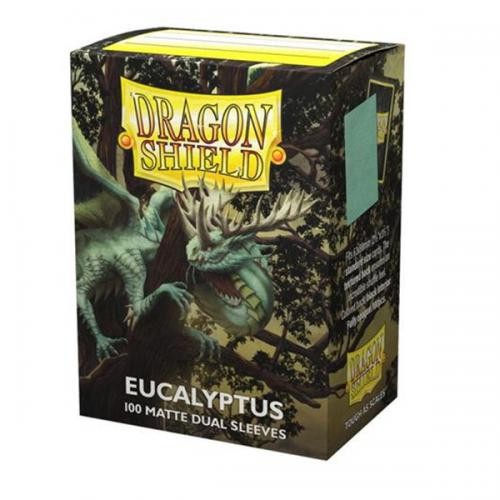 100 Buste ST Dual Matte Eucalyptus Lehel Dragon Shield