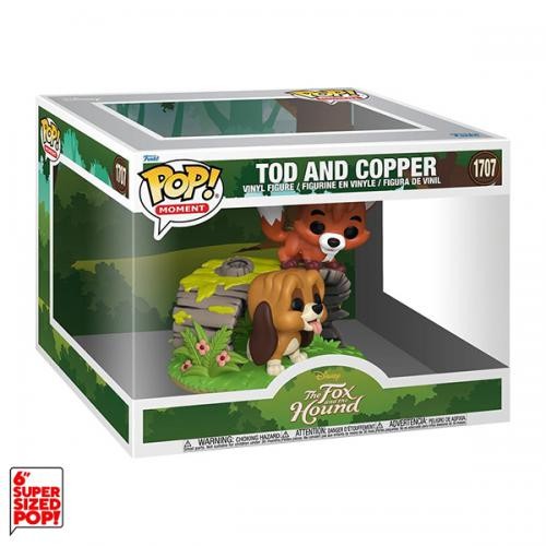 Funko POP! The Fox and the Hound: Tod and Copper (1707) MMNT