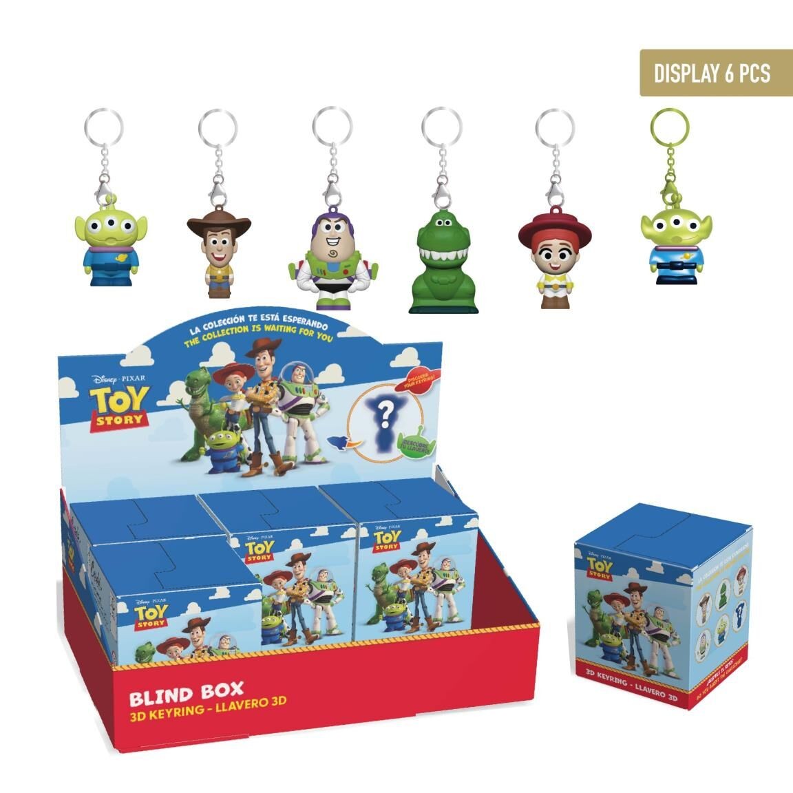 Llavero sorpresa Toy Story Disney Pixar surtido