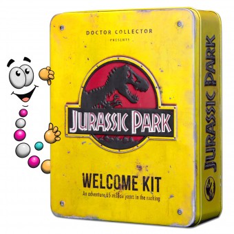 Replica caja metal Jurassic Park Welcome Kit Standard