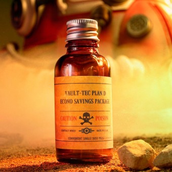 Caja metalica Tesoros del Yermo Fallout