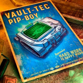 Caja metalica Tesoros del Yermo Fallout