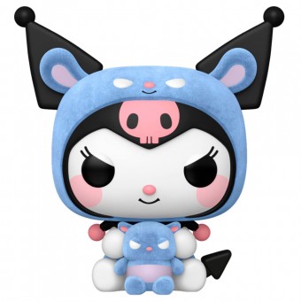 Figura POP Hello Kitty Kuromi As Baku Flocked