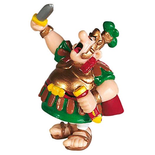 Figura Centurion con Espada Asterix El Galo 7cm