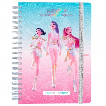 Agenda Escolar KPop Demon Hunters 2026/2027