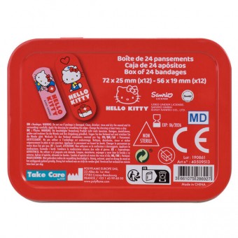 Caja Metal Tiritas Hello Kitty