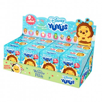 Peluche sorpresa YuYus Winnie the Pooh Disney 12cm surtido